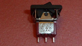 New 3PCS C&amp;K 7101 Ic Toggle Rocker Switch Spdt On-None-On 2A 250VAC 5A 120VAC - £10.23 GBP