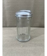 Vintage Chicago Glass Dispenser Sugar Shaker  Metal Lid w/Tab Closure - €12,27 EUR