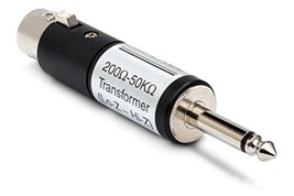 Hosa MIT-435 XLR3F to 1/4&quot; TS Impedance Transformer - £23.39 GBP
