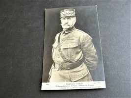 Field Marshall -Marechal Foch- French Military Commander WW I- Postcard. RARE. - £8.40 GBP