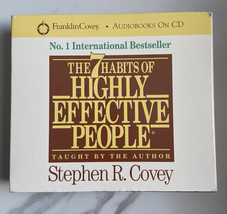 The 7 Habits of Highly Effective People Stephen R. Covey business Compact Discs - £7.21 GBP