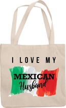 I Love My Mexican Husband Ceramic Reusable Tote Bag, Dishware, Drinkware... - $21.73