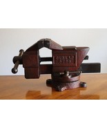 Vintage DUNLAP 5239 Swivel Vise 3-1/2&quot;Jaw Horn &amp; Anvil U.S.A. Sears Works - $887.77 MXN