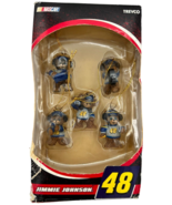 Jimmie Johnson #48 Vintage 5 Collectible Mini Bear Ornaments NASCAR - Ne... - $25.65