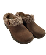 Women’s Dansko KENZIE Brown Leather Sweater Slip On Mule Shoes US Size 6... - £32.02 GBP