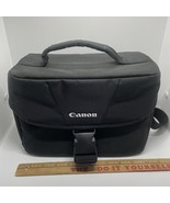 Canon Shoulder Bag 100ES DLSR Storage Travel Bag Black W/ Adjustable Strap - $310.61 MXN