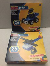 Two NEW Make It Blocks Police sets - 51 pieces - $11.35