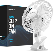 6-Inch Clip on Fan, 360 Degree Rotation, Two Speed Portable Clip Fan wit... - $30.74 6-Inch Clip on Fan, 360 Degree Rotation, Two Speed Portable Clip Fan wit... - $30.74