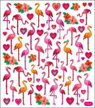 Multicolored Stickers-Flamingo Love - £10.88 GBP