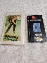 Banana Monster VHS Horror SCHLOCK John Landis Eliza Garrett Saul Kahan R... - $12.03