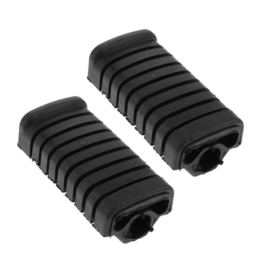 Rubber Nonslip Footrest Pedal Foot Peg Footpeg Covers Set for WY125 - $11.73
