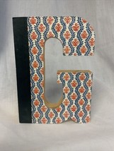 Decorative Wooden &amp; Vintage Book Cover Letter ‘G’ 7”x5” - £5.60 GBP