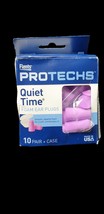 Flents Protechs Quiet Time Comfortable Foam Ear Plugs NRR 33dB 10 Pair w... - $147.10 MXN