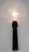 Maglite Vintage Flashlight 2D Cell Black 10&quot; Made In USA Incandescent Mag-Lite - £12.90 GBP