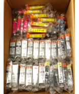 inkjet ink printer cartridges for Canon black, cyan, magenta, yellow - $54.16 CAD