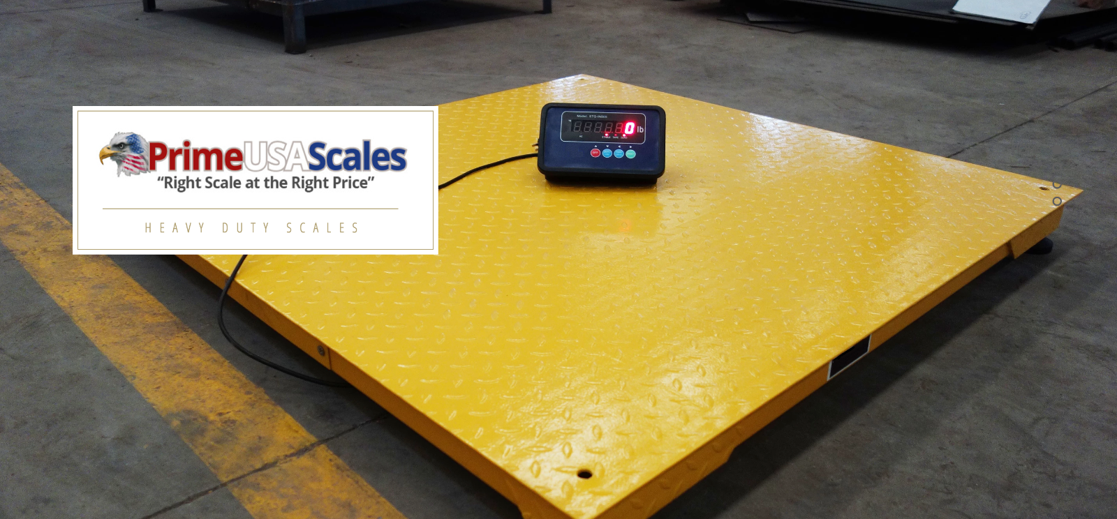 10,000 lb Heavy Duty 40&quot;x40&quot; Floor Scale Pallet Scale with Premium Indic... - $799.00