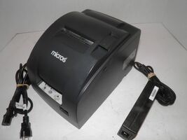 MICROS EPSON TM-U220B M188B Dot Matrix POS Receipt Printer IDN w Power S... - $130.62