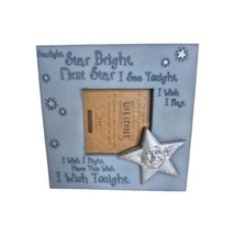 NEW Life Echoes Starlight, Star Bright Blue Photo Frame Holds 3 X 3 Photo - $12.57