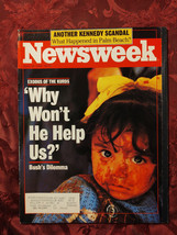 NEWSWEEK April 15 1991 Kurds In Iraq Kennedy Scandal Micro Machines - £6.78 GBP