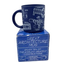 Great Architecture Mug 10 oz by Unemployed Philosopher&#39;s Guild New - £13.37 GBP