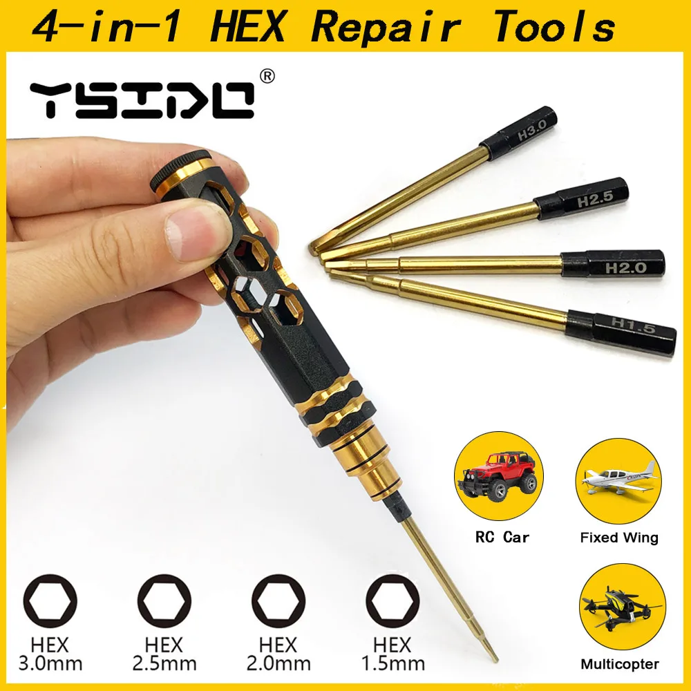 Hex screw driver screwdriver set 1 5mm 2 0mm 2 5mm 3 0mm hexagon tool for thumb200