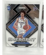 Prizm Josh Giddy Instant Impact Emergent Rated Rookie Cards Thunder x 2 - £7.77 GBP