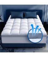 High-Quality Memory Foam Mattress Topper For Queen Mattresses, Measuring... - $77.99