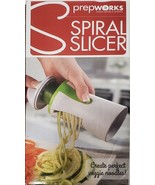Spiral Slicer Prepworks Quick and Easy to Use and Clean Brand New - $248.17 MXN