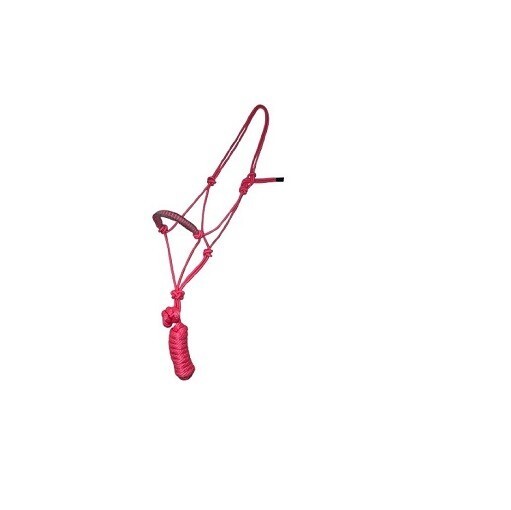Horse Halter With Lead Rope Braided HHAFA529 - $13.86