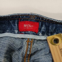 Mossimo 7398201M Women’s Blue Cotton Cropped Denim Jeans Size 11 (32×23) image 5