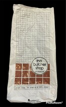Vintage The Butcher Shop at Macy&#39;s Department Store Plastic Shopping Bag... - $17.82