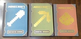 Mojang Minecraft Handbooks-set Of 1 Soft and 2 Hardback - First Print 2014 NICE! - £14.36 GBP