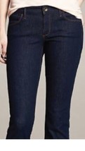 Banana Republic Women&#39;s Jeans Boot Cut Stretch Jeans Size 32S X 31 NWT - £62.51 GBP