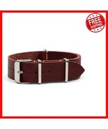 Elegant Crazy Horse One-Piece Watch Band - Fits 18mm to 24mm, Flexible &amp;... - $642.60 MXN
