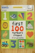 New Briarpatch Toddler Early Learning Game First 100 Numbers Shapes Bing... - $14.84