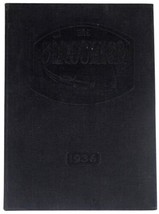 Venice High School 1936 Yearbook Gondolier La Ca w/ Cliff Bourland Usa Olympian - £46.38 GBP