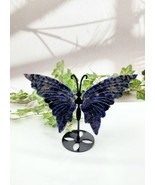 Sodalite Crystal Butterfly Wings And Custom Stand, Crystal Energy Crystal  - £35.02 GBP
