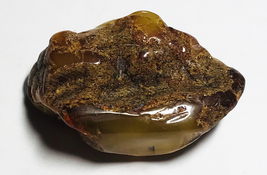 Raw amber stone   100% Natural Baltic Amber stone Genuine Amber piece True amber - £87.04 GBP