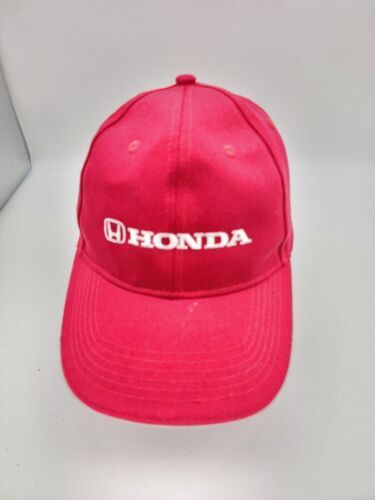 Honda Red Adjustable Cotton Licensed Baseball Cap H10 - $9.99