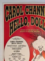 Vintage HELLO, DOLLY! Broadway Poster Carol Channing 22 x 14 image 5