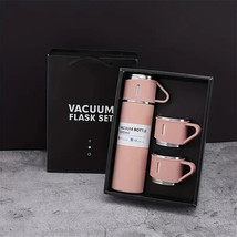 Flask Set, Stainless Steel Vacuum Bottle, Thermal Cup - £23.74 GBP