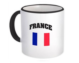 France : Gift Mug Flag Chest French Expat Country Patriotic Flags Travel Souveni - £12.70 GBP+