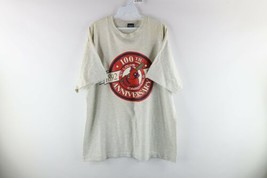 Vintage 90s Mens 2XL Distressed St Louis Cardinals 100th Anniversary T-Shirt USA - £35.28 GBP