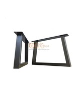 Iron table legs also for dining tables. Industrial Centre Table Legs Tab... - $702.00 CAD+