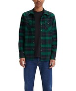 Levi&#39;s Men&#39;s Classic Western Shirt, Quentin Plaid Evergreen, Small - £22.12 GBP