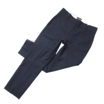 NWT J.Crew Cameron Slim Crop in Navy Blue Italian Stretch Wool Pants 4 - £73.56 GBP