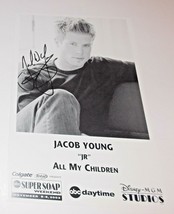 Jacob Young Autograph Reprint Photo 9x6 All My Children 2003 Bold Beautiful GH - £3.92 GBP