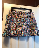 NWT Ladies TZU TZU SPORT Aztec Samba Golf Tennis Knit Skort size L - $1,430.40 MXN