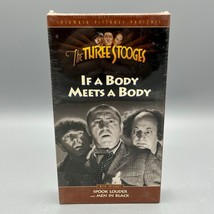 The Three Stooges &quot;If a Body Meets a Body&quot; (1945) Columbia Home VHS 1993 Tape - £7.90 GBP