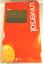 UNIVERSAL Hanging File Folders 1/5 Tab 11 Point Stock Legal Standard Gre... - $5.00